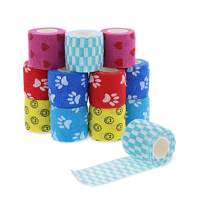 Bandaj coeziv autoaderent pentru animale de companie pentru umflarea încheieturii mâinii, genunchiului, gleznelor