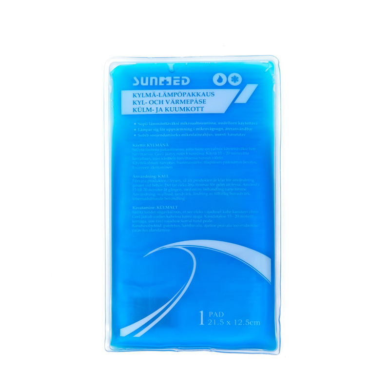 Gel moale flexibil, reutilizabil, pachet cald și rece pentru răni 