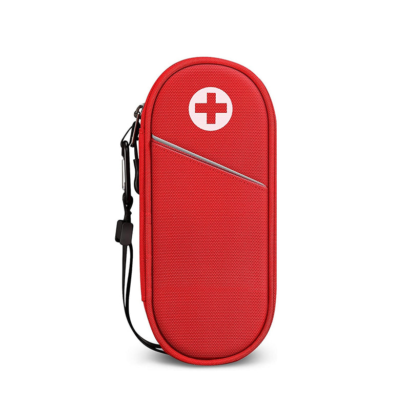 Geantă de prim ajutor pentru organizator gol pentru medicamente de urgență de călătorie