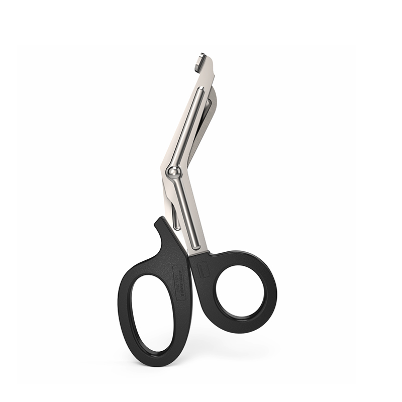 Foarfece pentru bandaj negru medical de urgență 