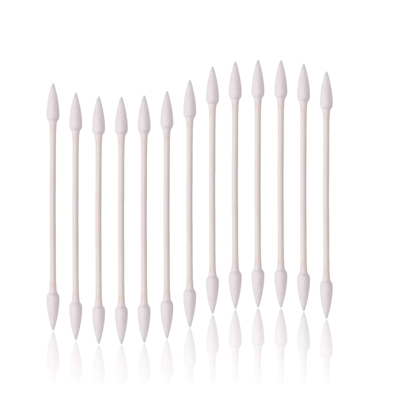 Tampon de bumbac medical steril biodegradabil cu dublu vârf 