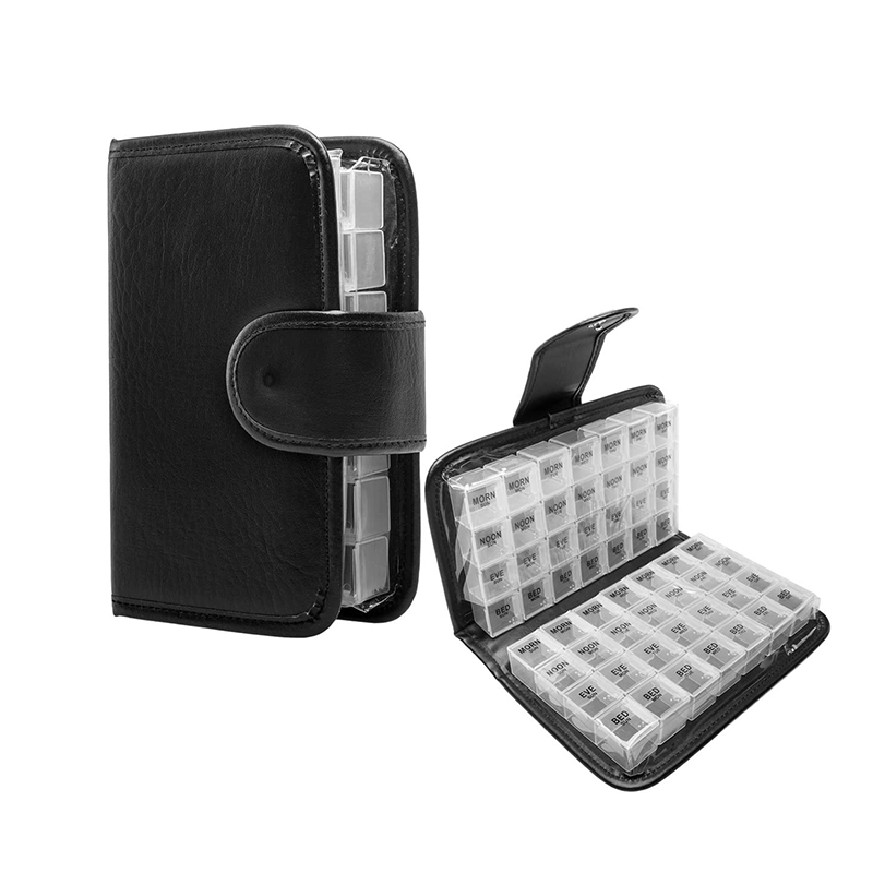 Organizator promoțional personalizat pentru pastile de 14 zile cu carcasă 