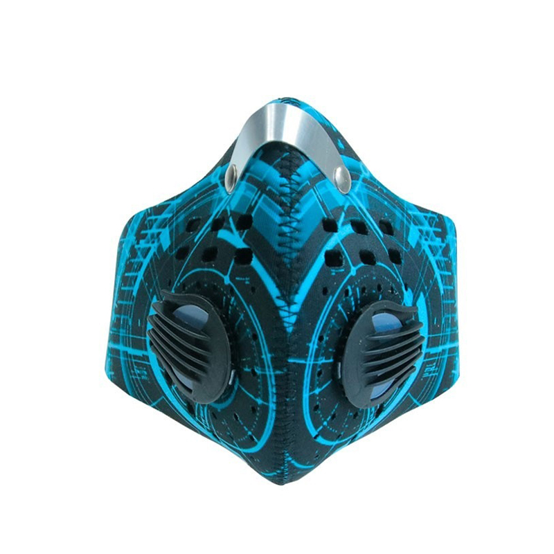 Mască unisex respirabilă pentru ciclism pentru biciclete, cu urechi reglabile 