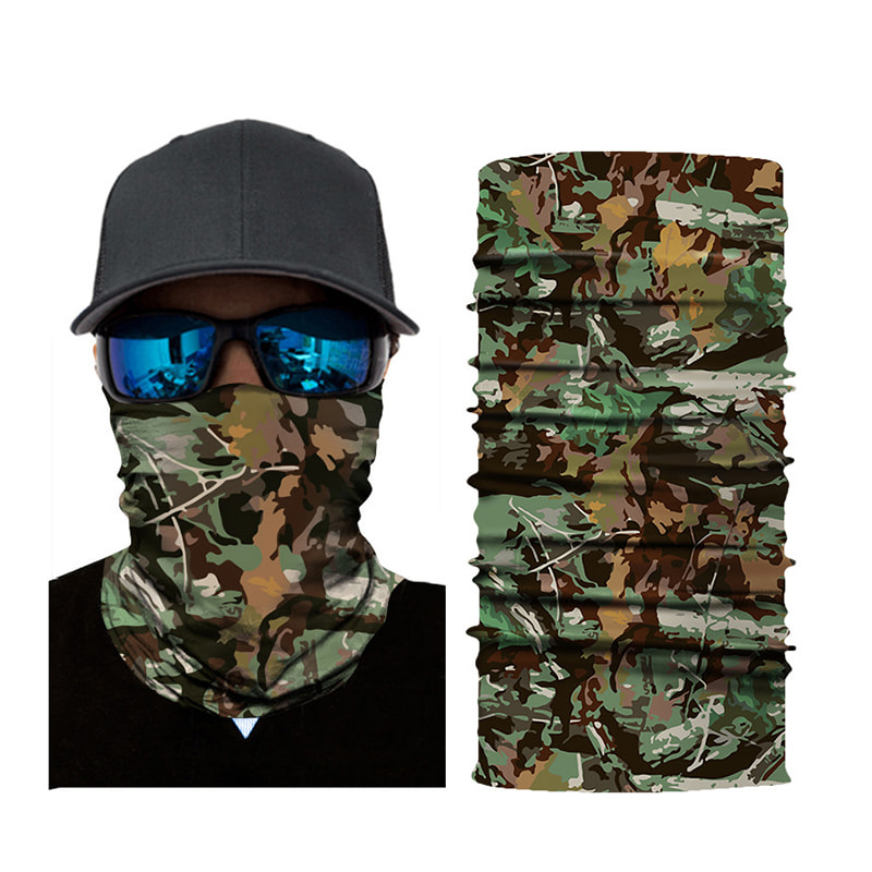 Mască de ciclism tubulară din material confortabil, fără cusături 