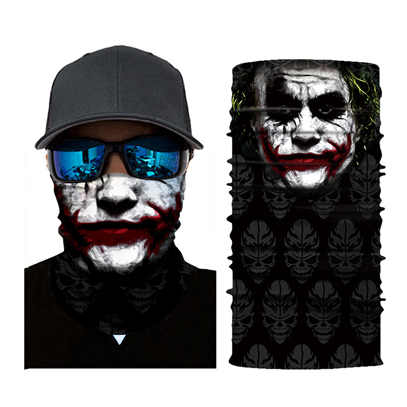 Mască pentru ciclism, multifuncțională, elastică din bumbac 