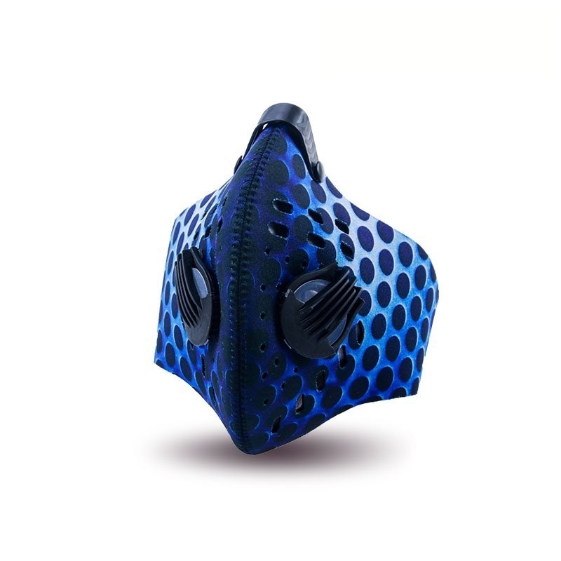 Respirator facial reutilizabil, respirabil, cu filtre pentru drumeții 